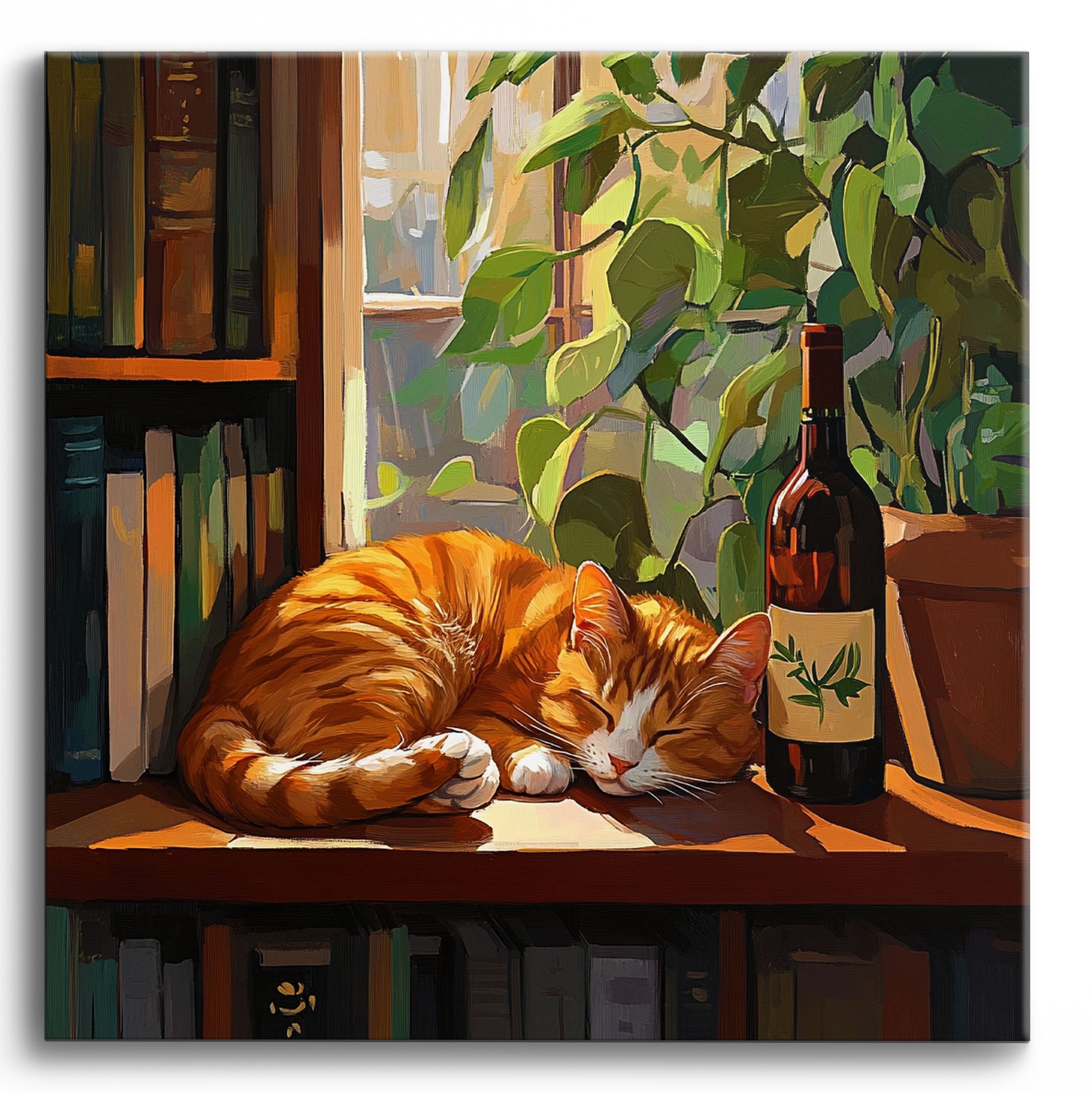 Tabby Tales No Frame / 40x40cm