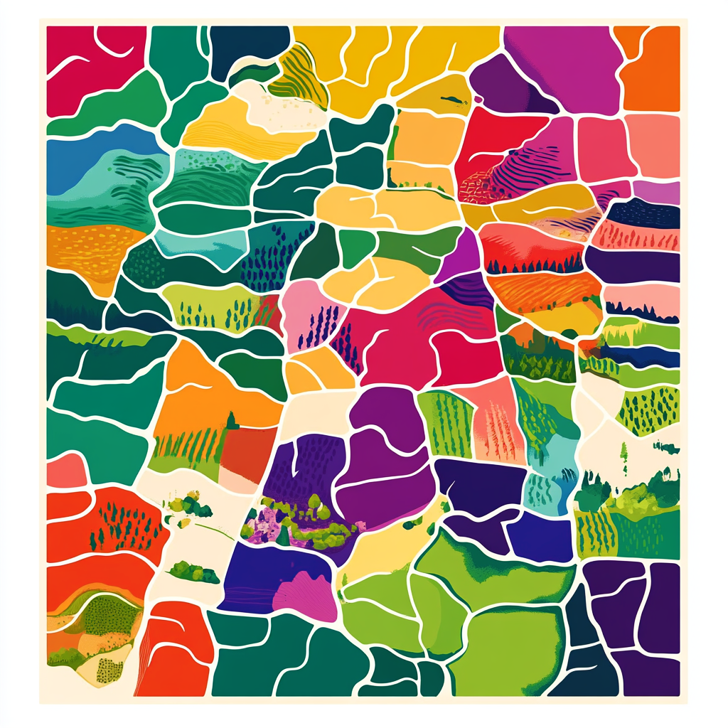 Vibrant Regions