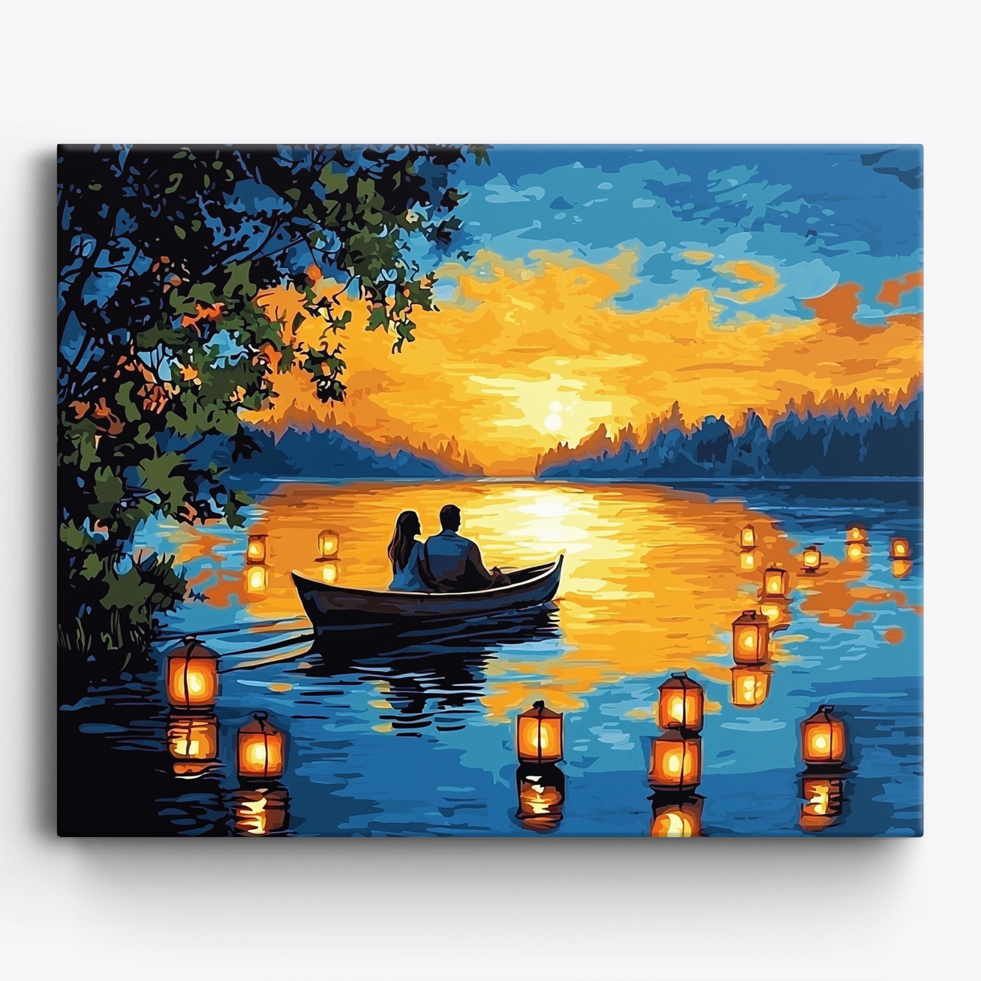 Twilight Lanterns No Frame / Regular (15.75"x19.7"/40x50cm)