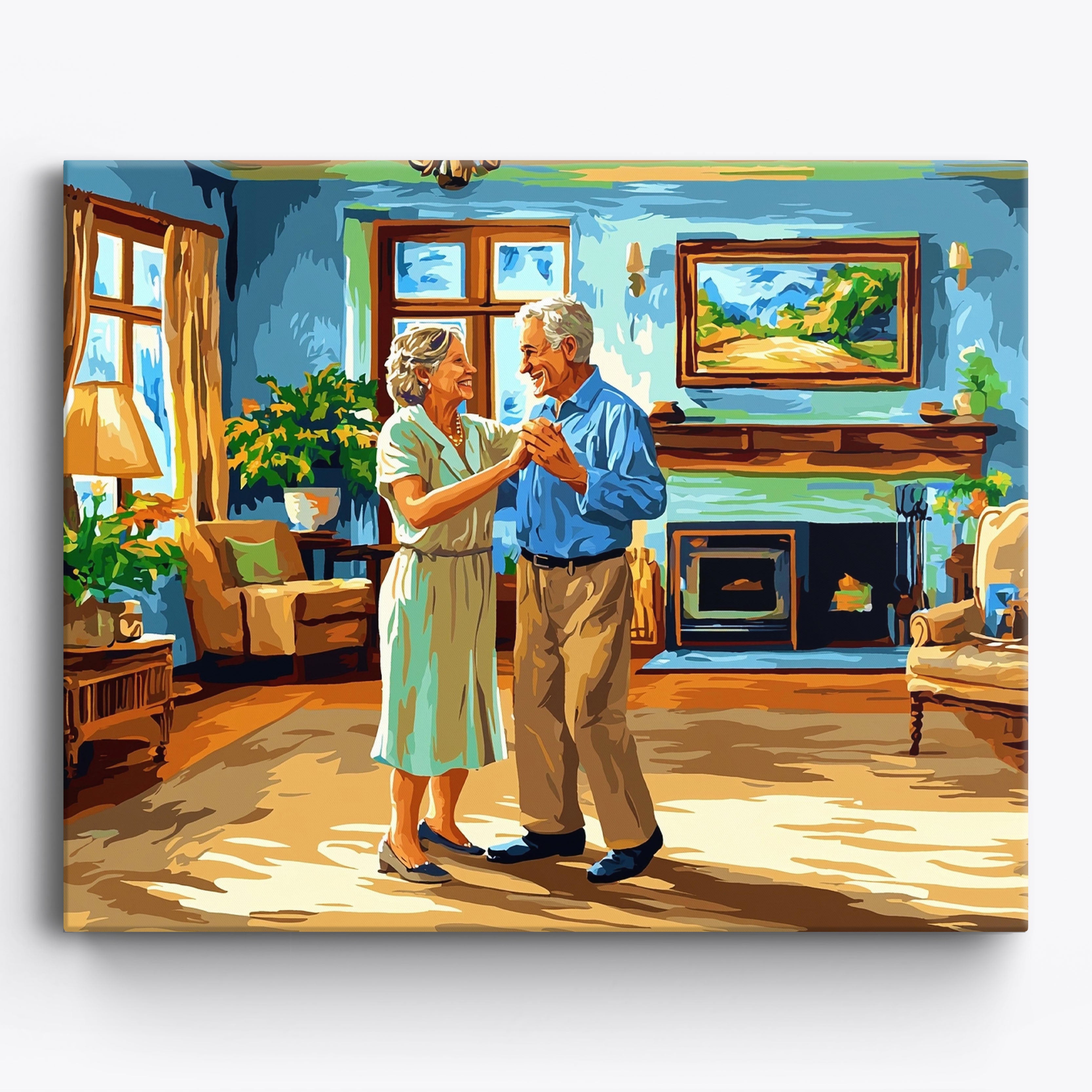 Graceful Duet No Frame / Regular (15.75"x19.7"/40x50cm)