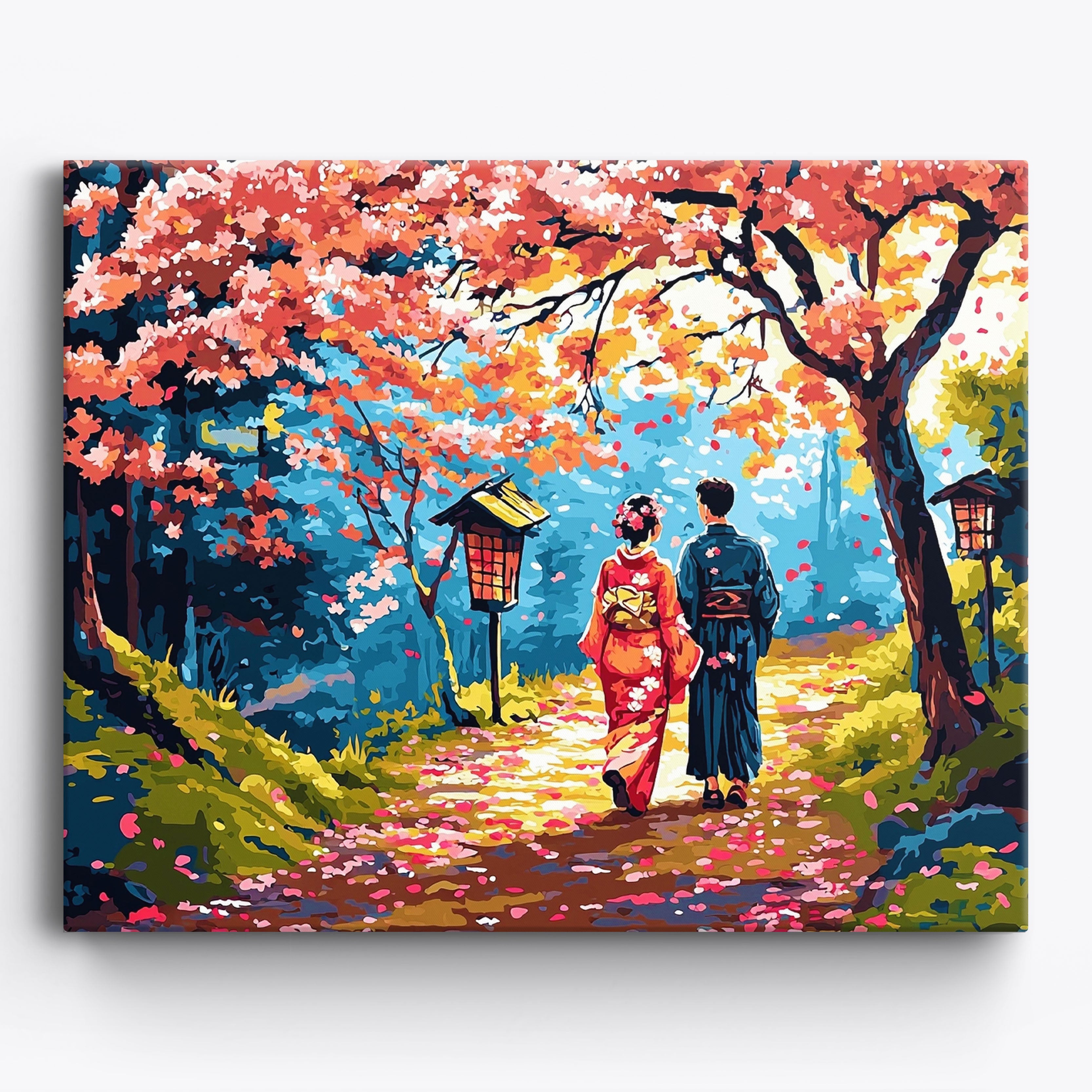 Petals Pathway No Frame / Regular (15.75"x19.7"/40x50cm)