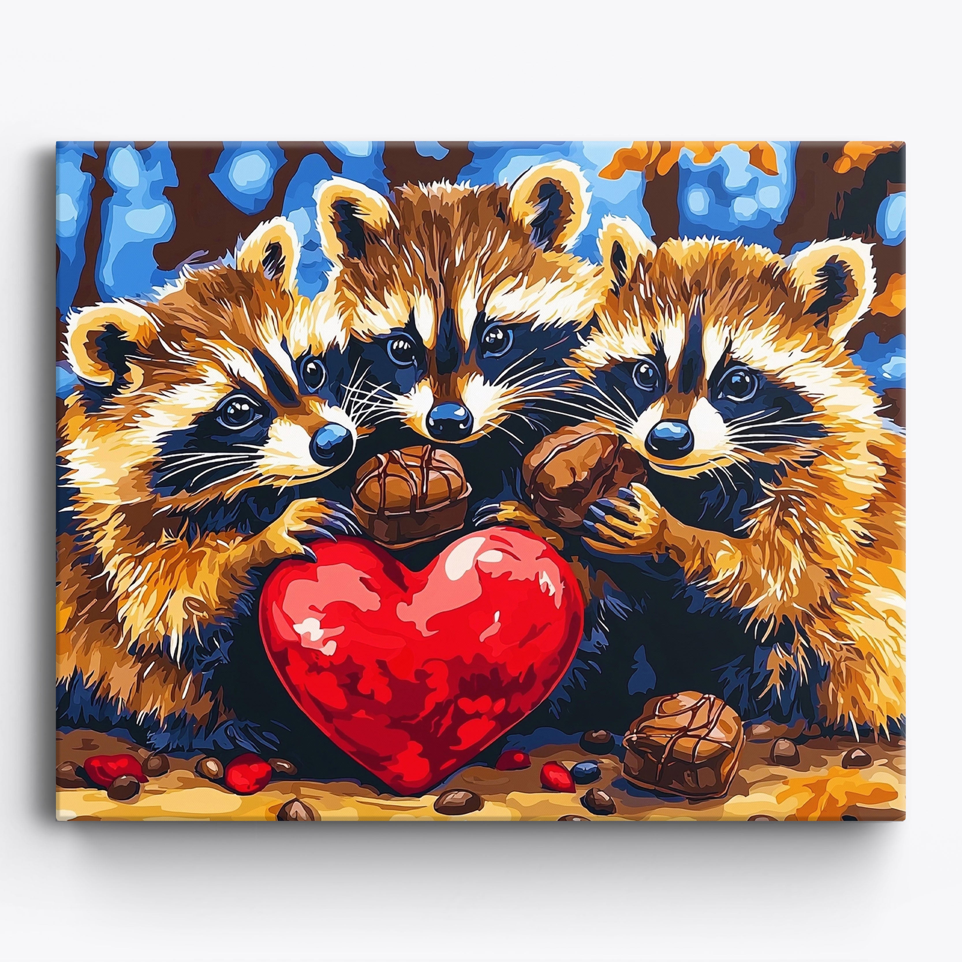 Heart Box Bandits No Frame / Regular (15.75"x19.7"/40x50cm)