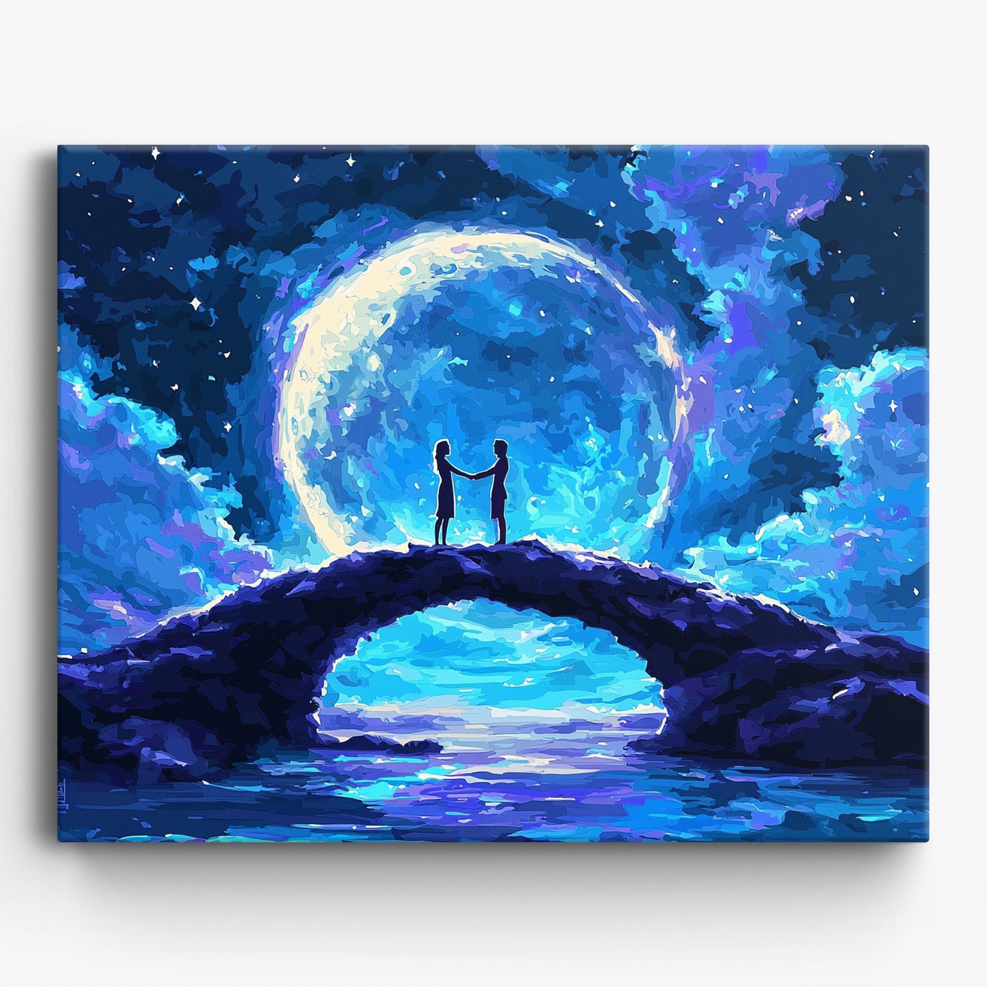 Moonlit Embrace No Frame / Regular (15.75"x19.7"/40x50cm)