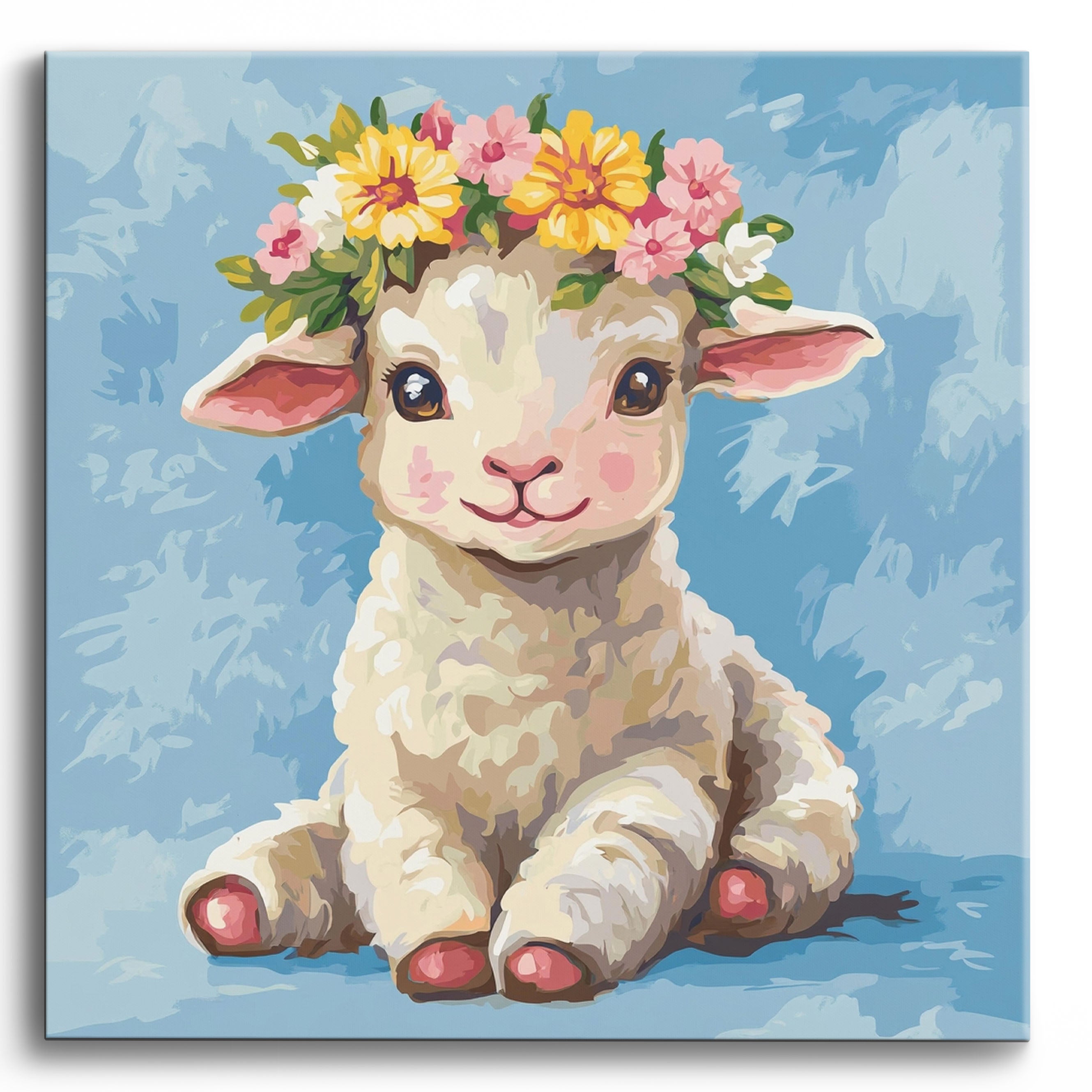 Spring Crown No Frame / 40x40cm