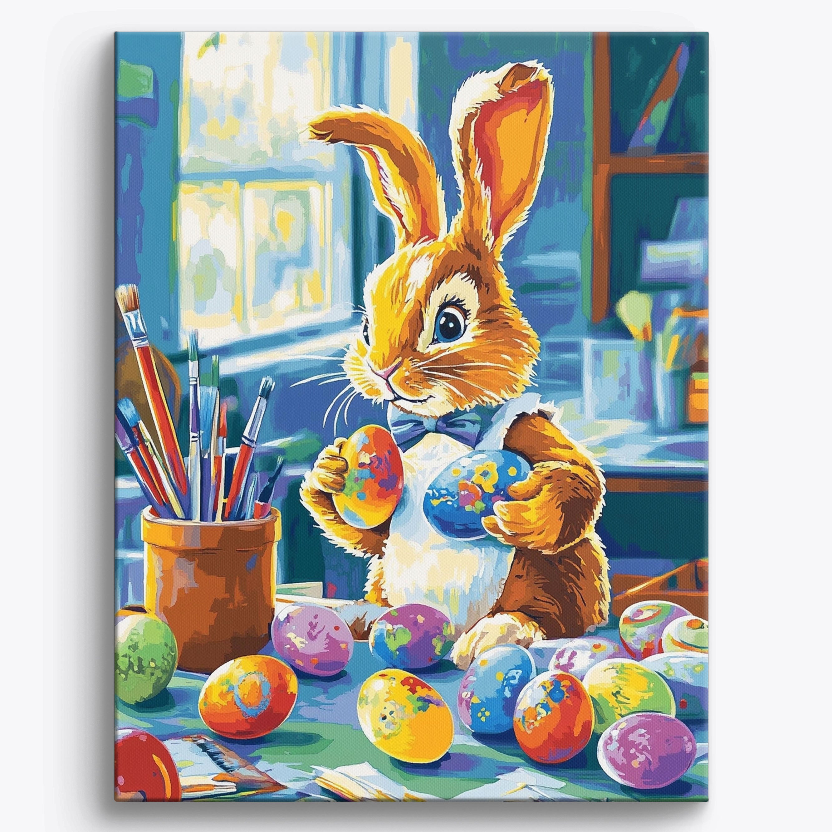 Bunny Lessons No Frame / 40x50cm
