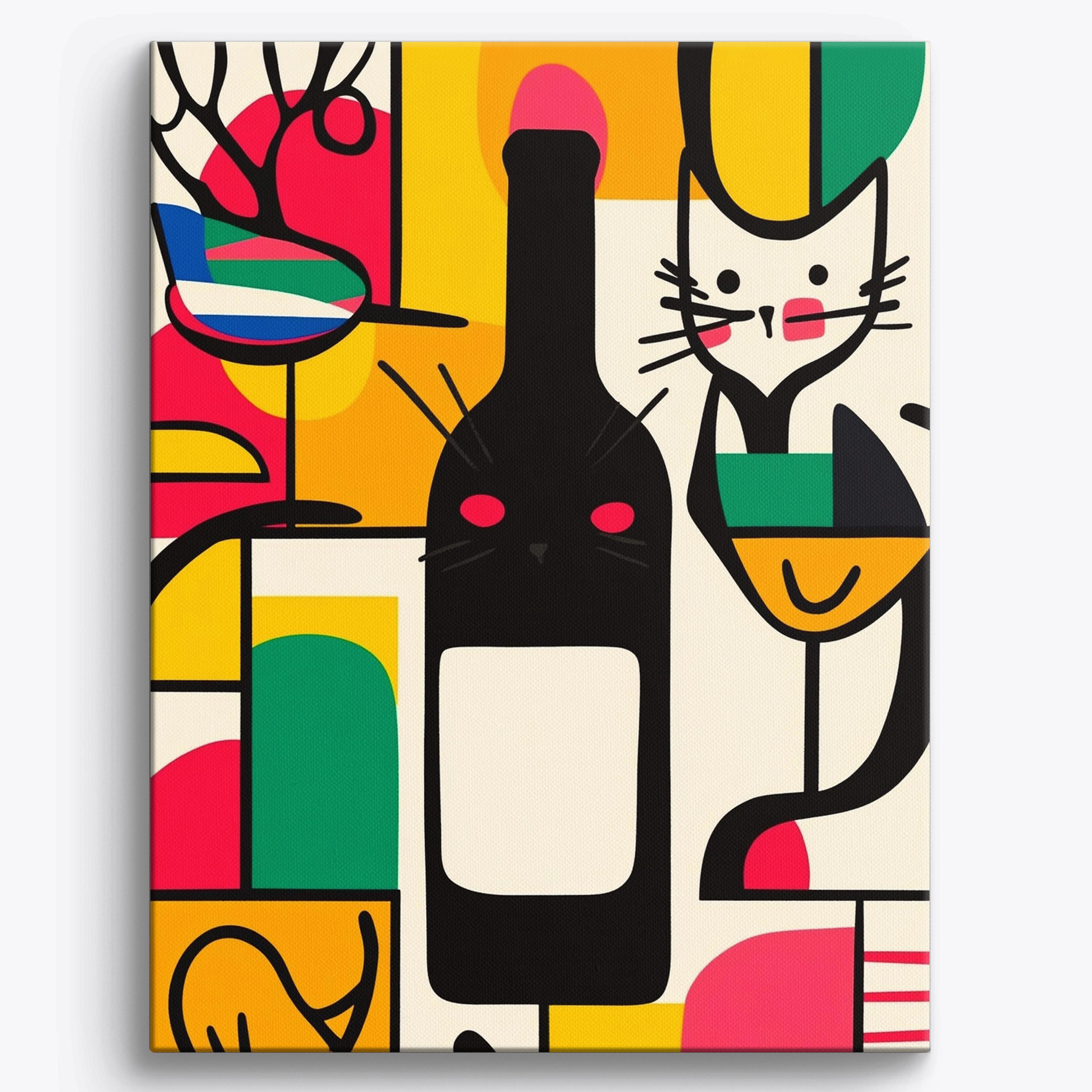 Bold Pattern No Frame / 40x50cm