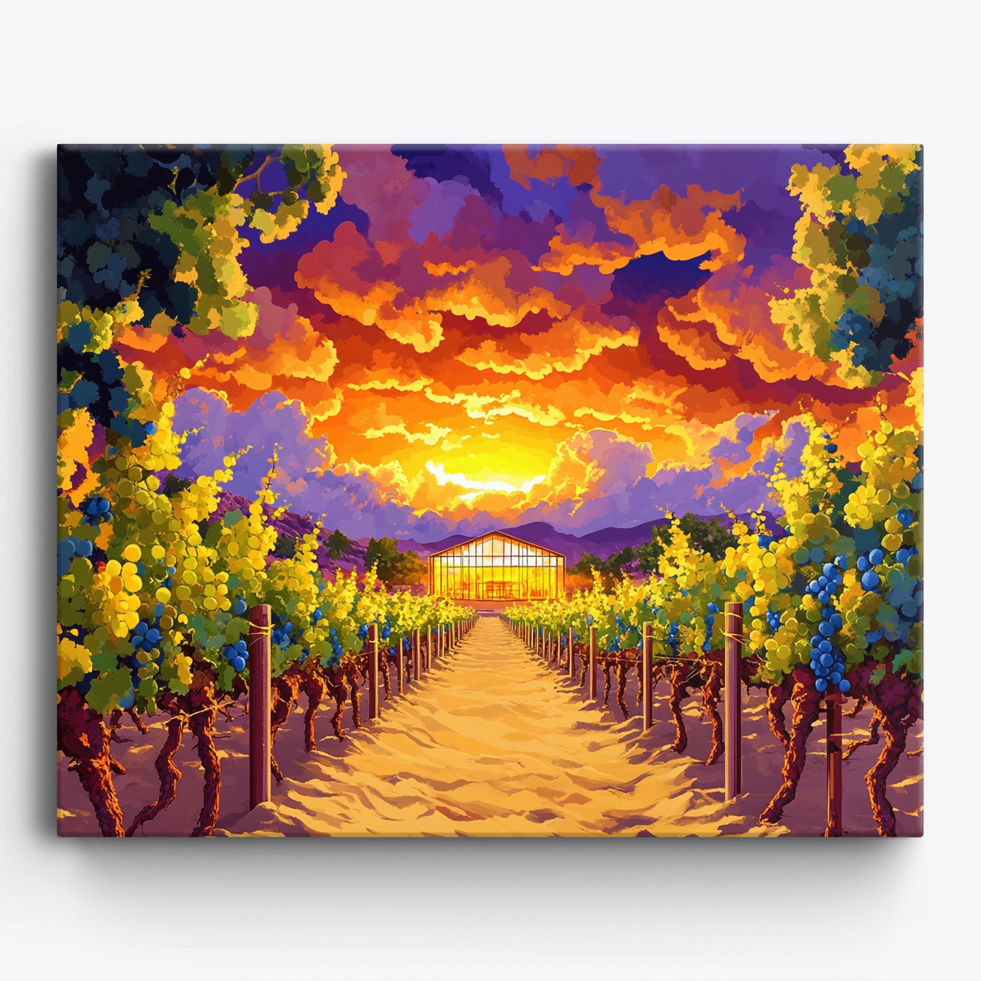 Glass Glow No Frame / 50x40cm