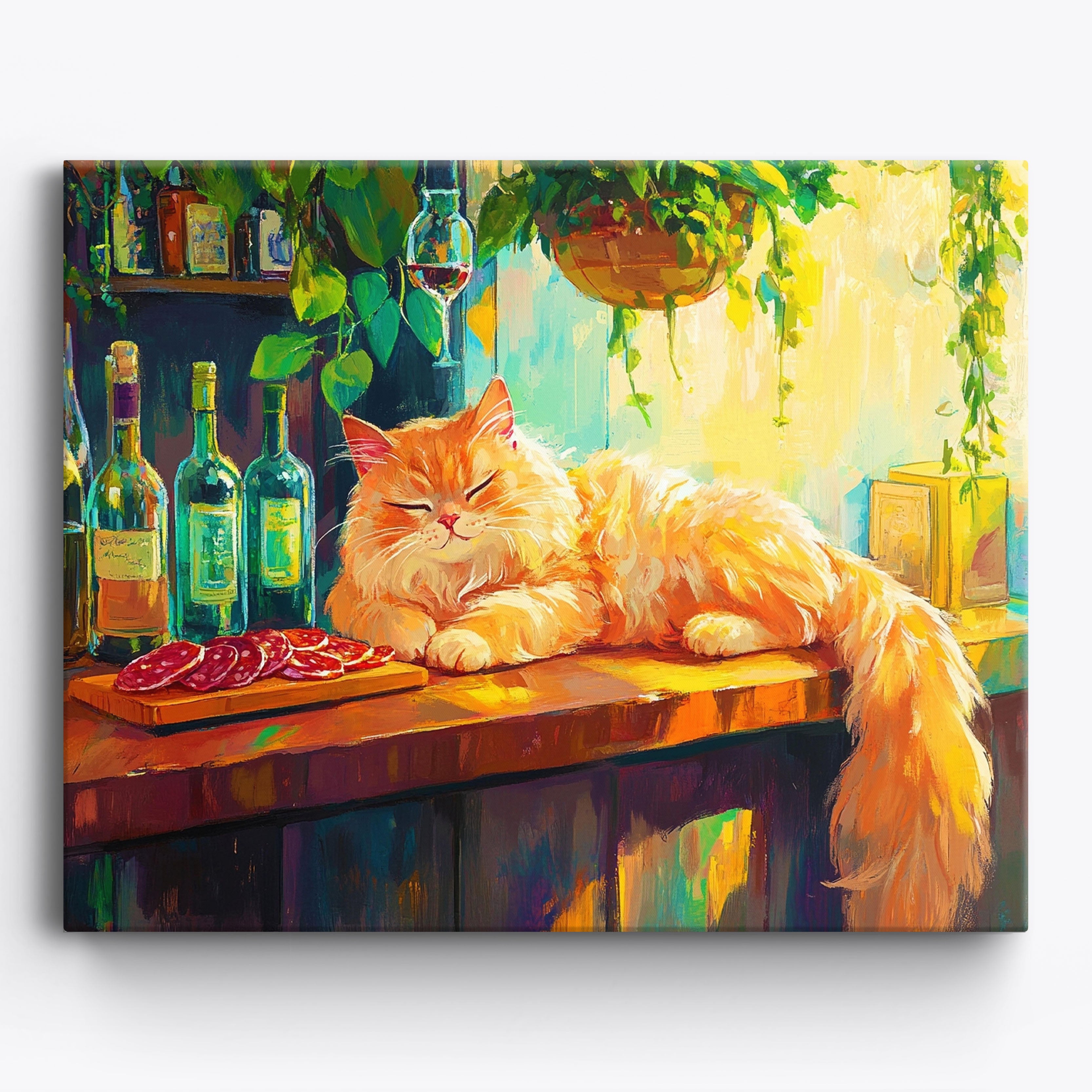 Wine Bar Charm No Frame / 50x40cm