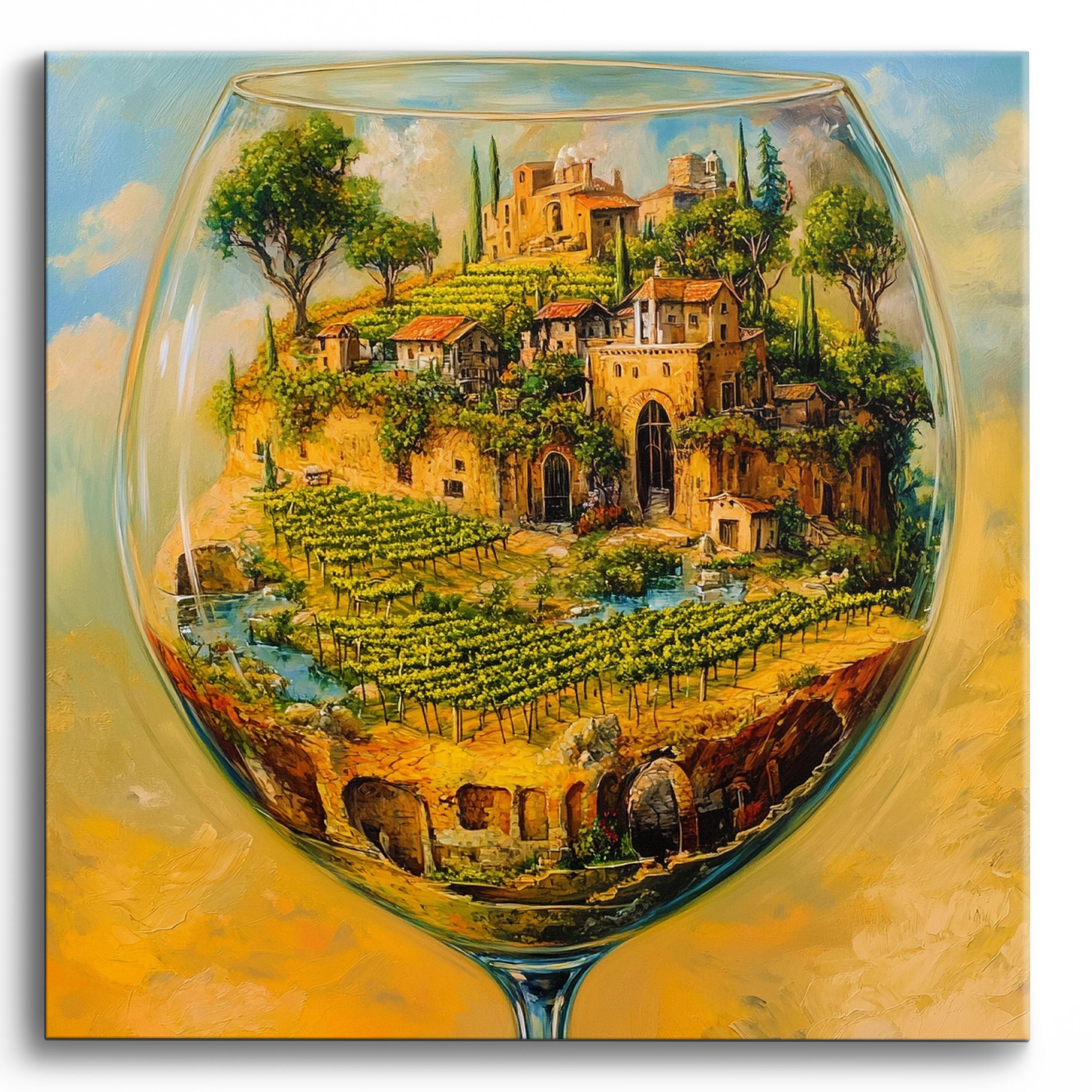 Vineyard Dreams No Frame / 40x40cm