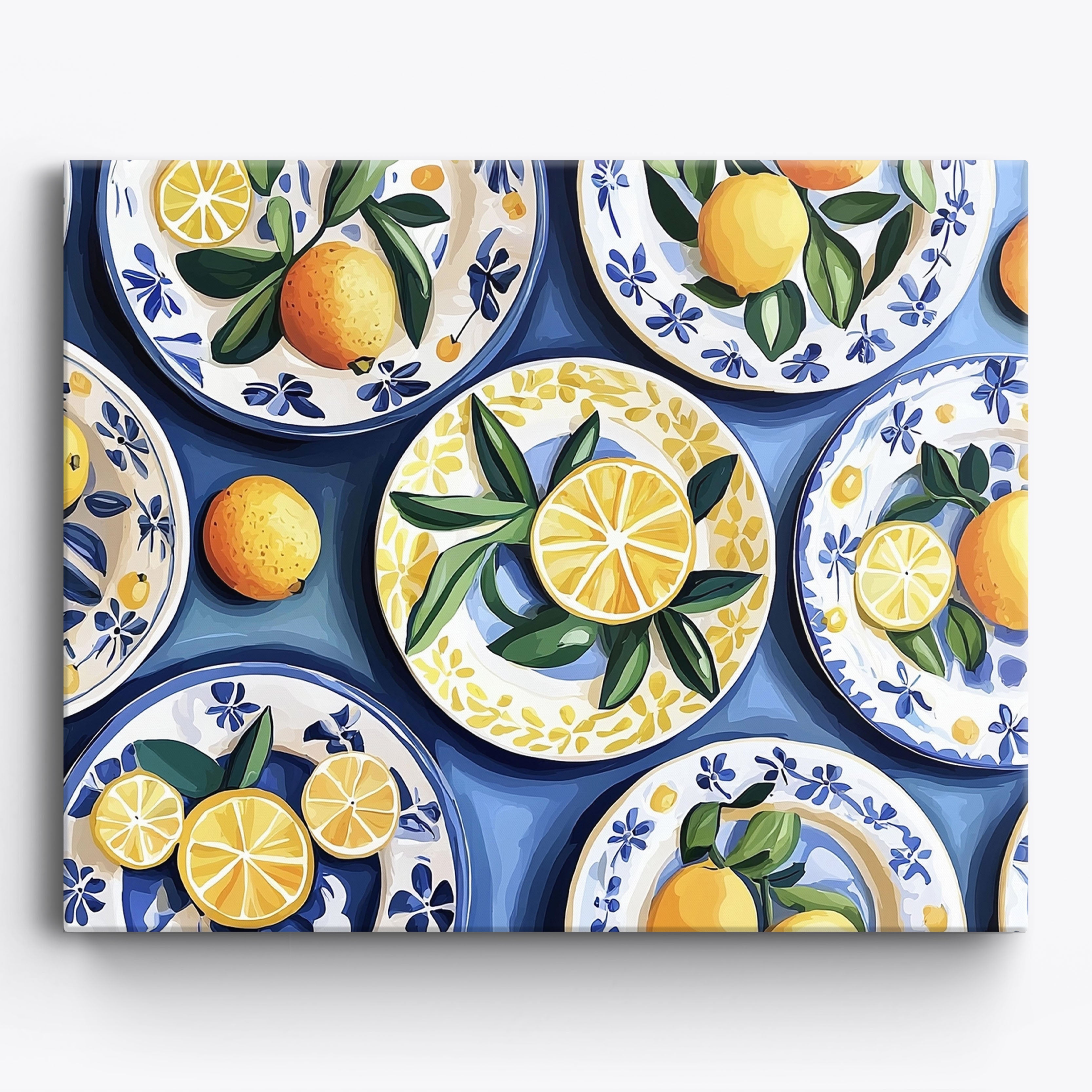 Soft Citrus Scene No Frame / 50x40cm