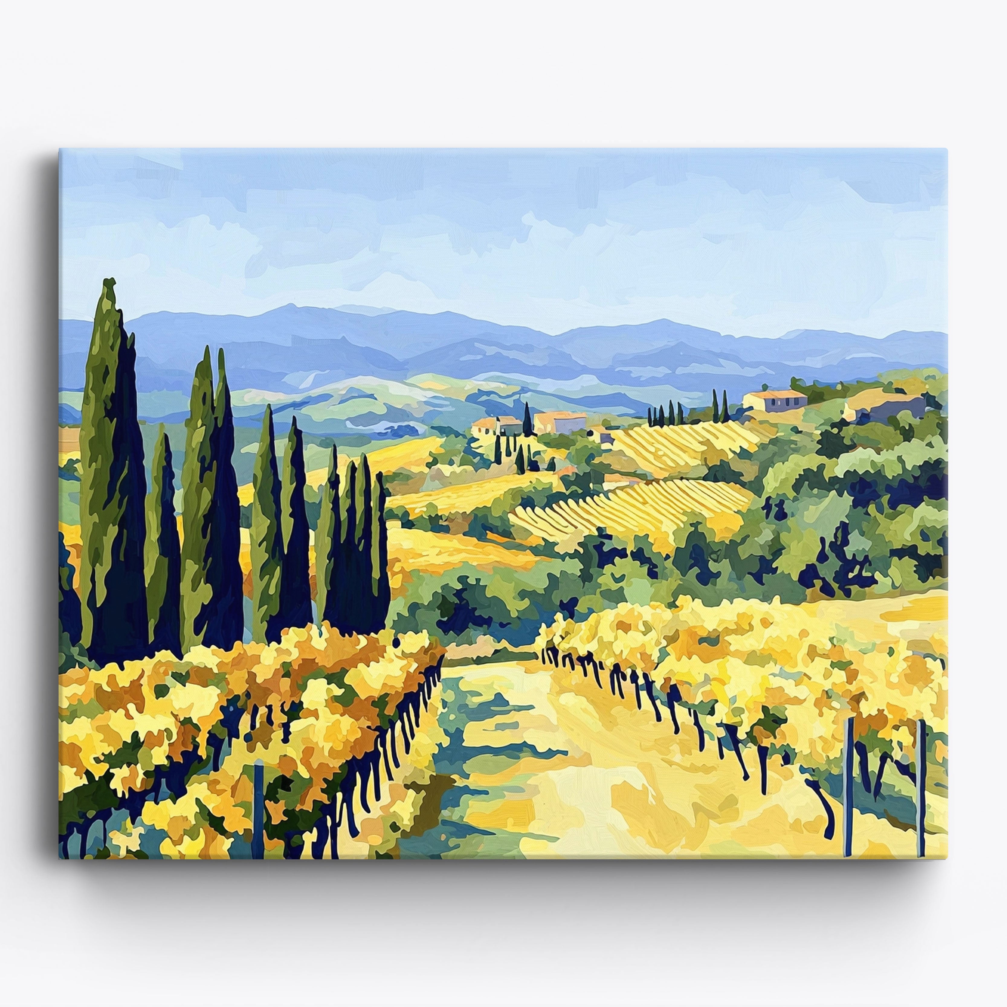 Pastel Hills No Frame / 50x40cm