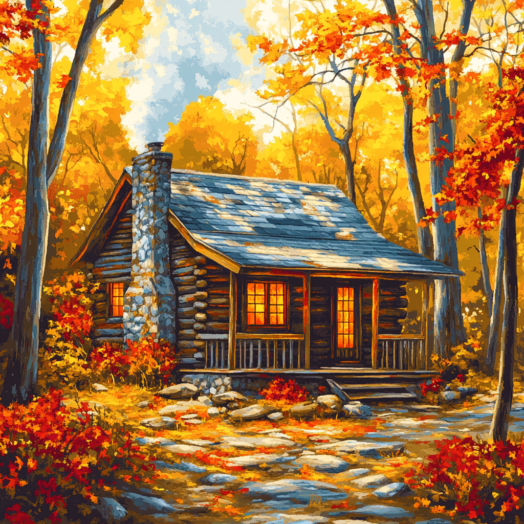 Colorful Cabin Hideaway