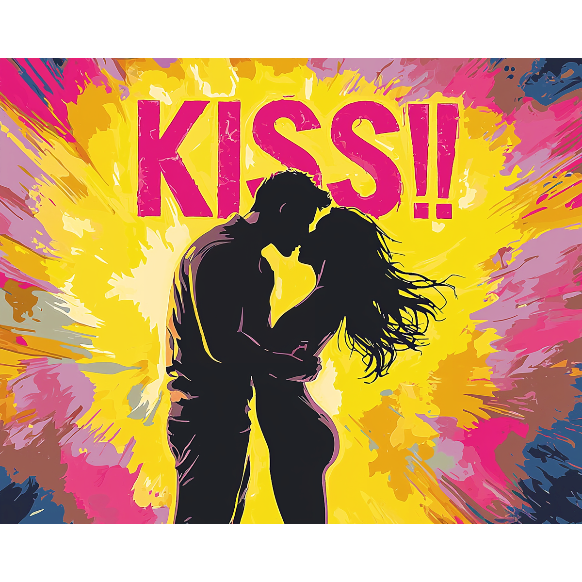 Halftone Kiss