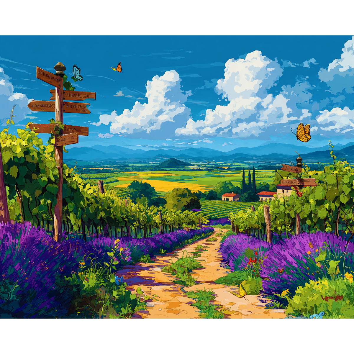 Lavender Wine Trail