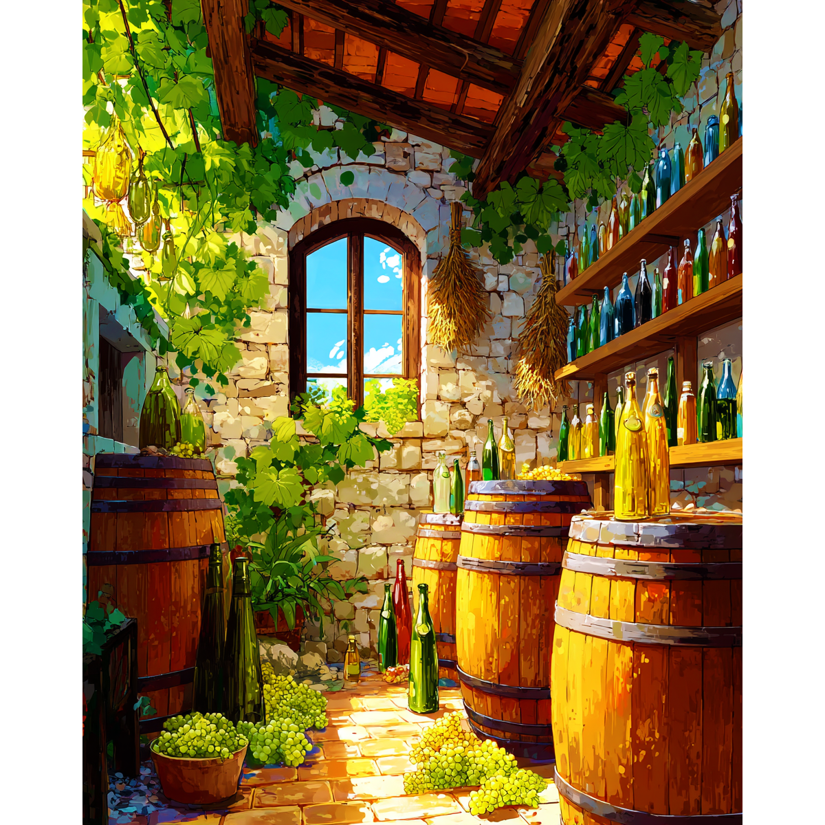 Rustic Wine Cellar