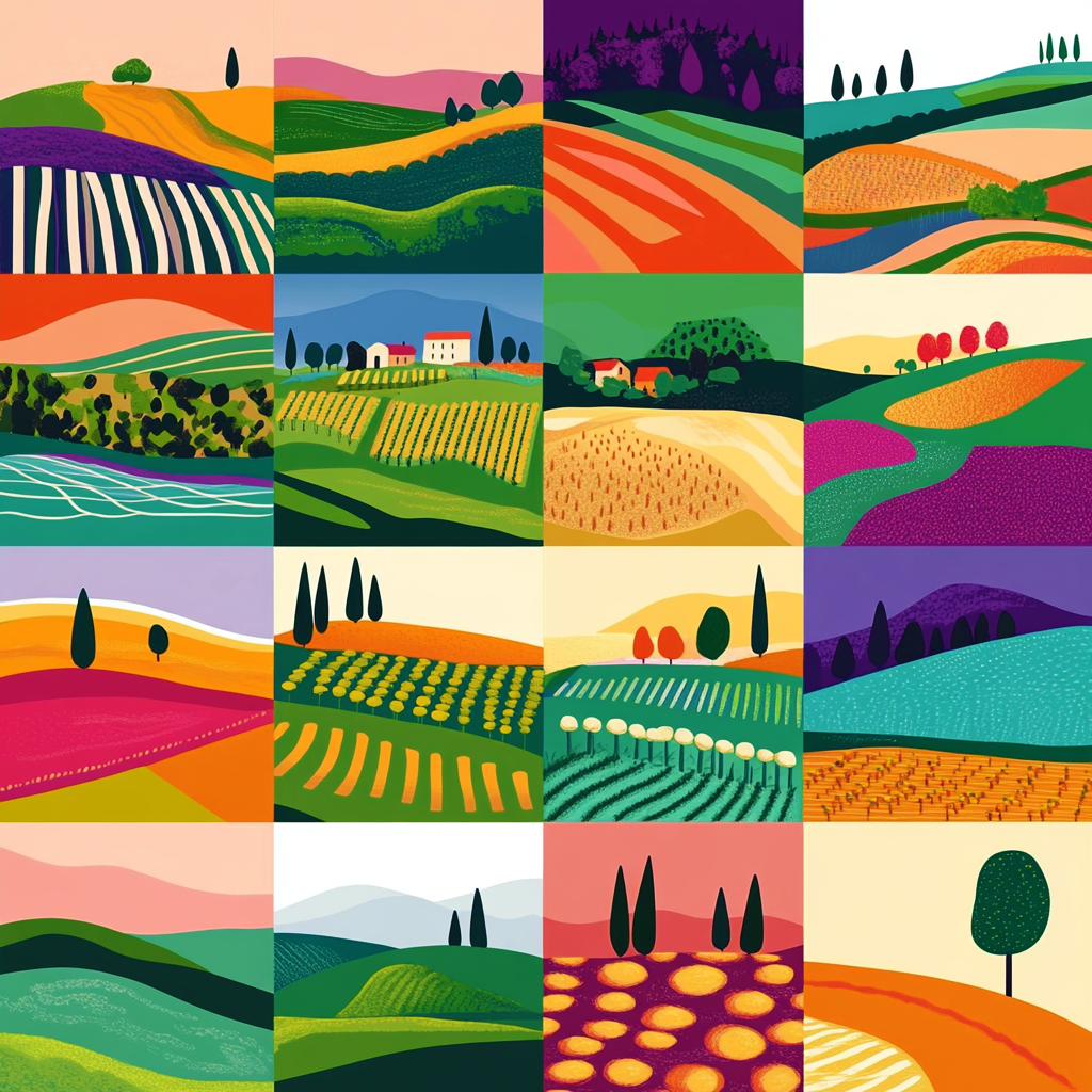 Simplified Vineyards