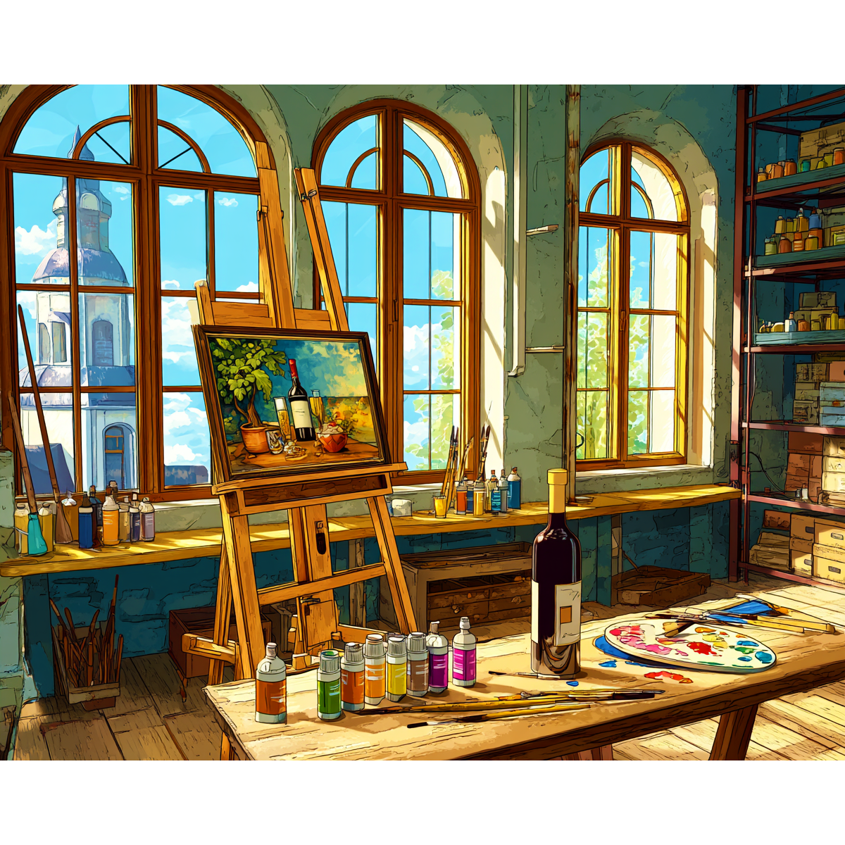 Sunlit Still Life