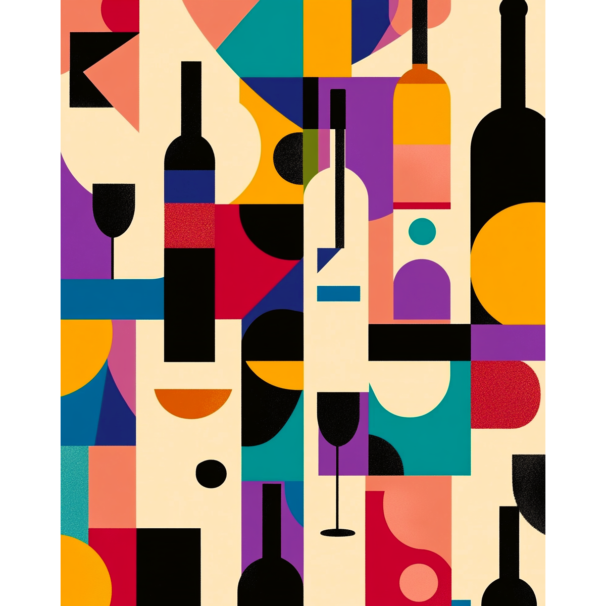 Vibrant Label Reflection