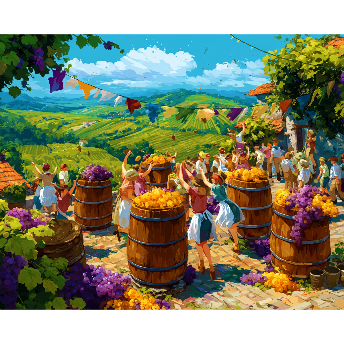 Vibrant Vineyard Celebration