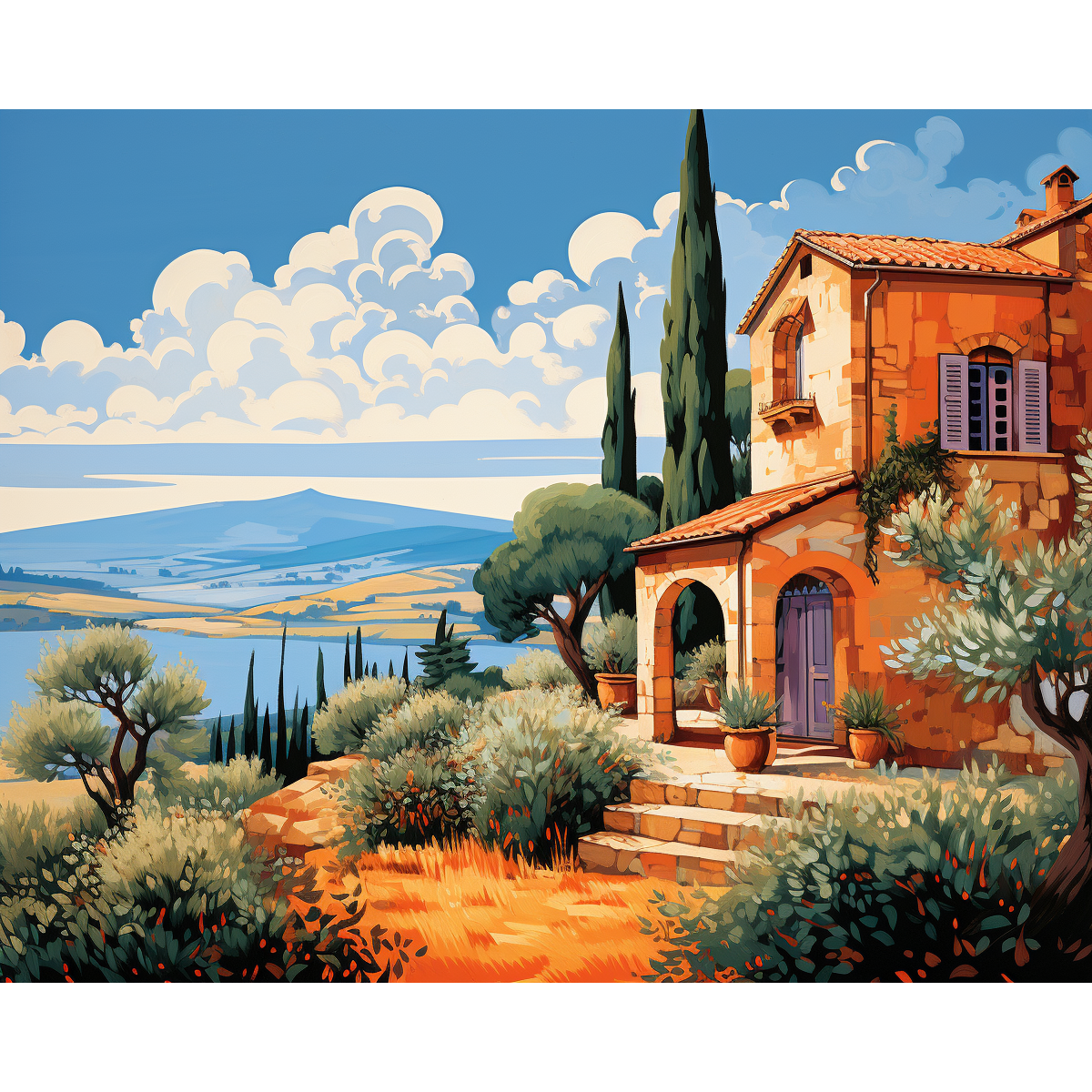 Toscana palett